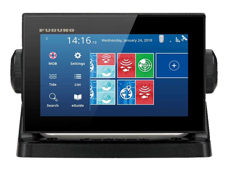 Furuno GP-1871F DB7 Deep Blue CHIRP GPS/Fishfinder B75M Package 3 Furuno GP-1871F DB7 Deep Blue CHIRP GPS/Fishfinder B75M Package